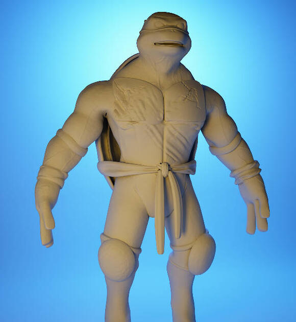 TMNT After Zbrush